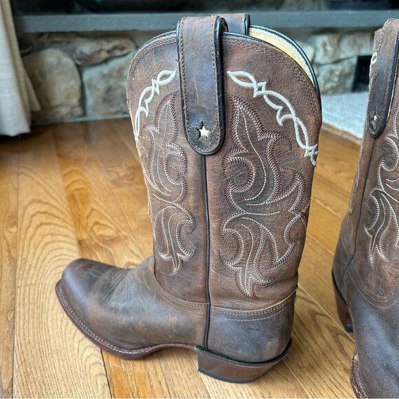 Tony Lama Ladies Vaquero Western leather boots - Picture 10 of 12